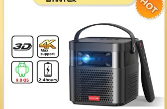 Gshopper – Portable 4K Cinema Mini Projector with Android and WiFi