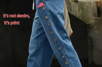 JustFashion – Women Independence Day (Flag) Long Pants Casual Spring/Fall Trousers
