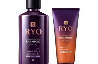 joom – Ryo Hair Loss Care Шампунь для жирной кожи головы 400мл + Средство от выпадения волос (укрепляет корни волос) 330мл #1SET