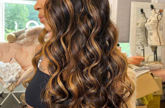 Nadula – Nadula 14 Inch Highlight Brown Color T Part Body Wave Human Hair Wigs 150% Density